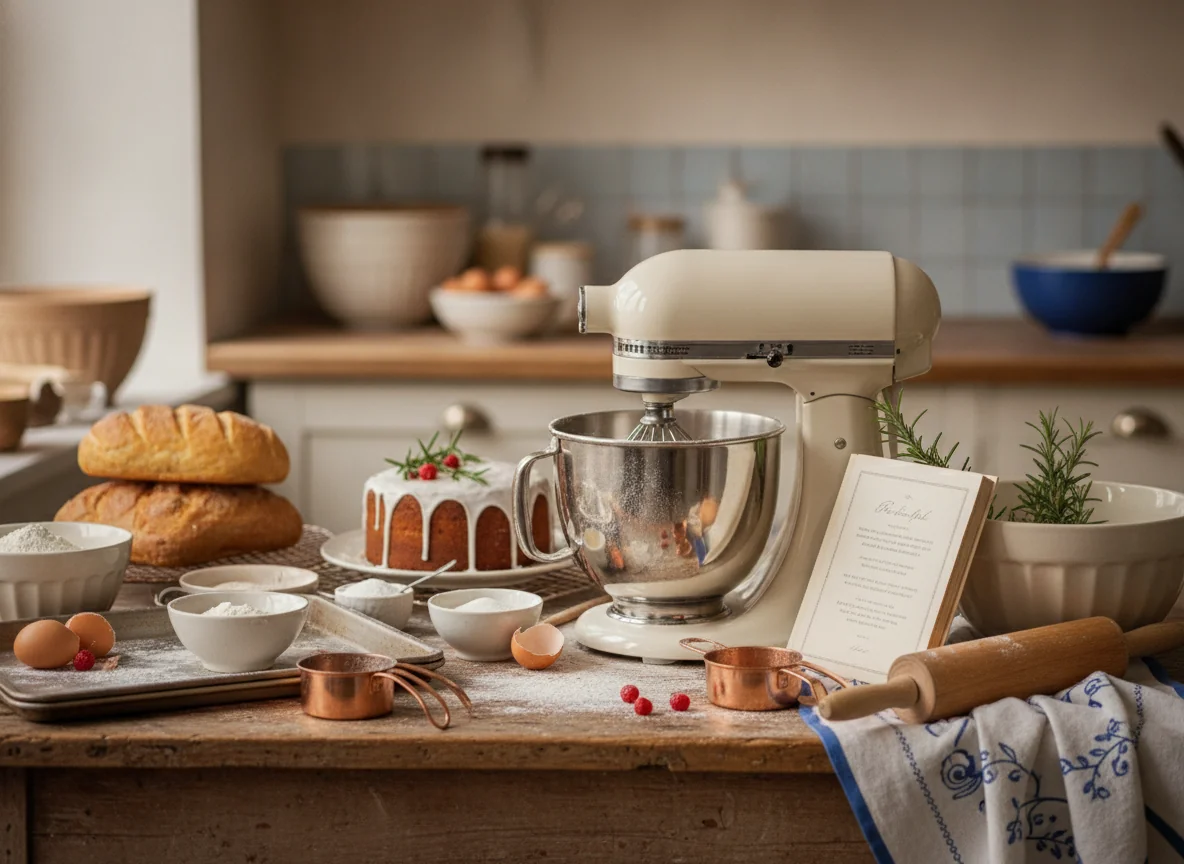 AI-generated conceptual illustration for the lesson: Nigella Lawson Joins Bake Off as New Judge