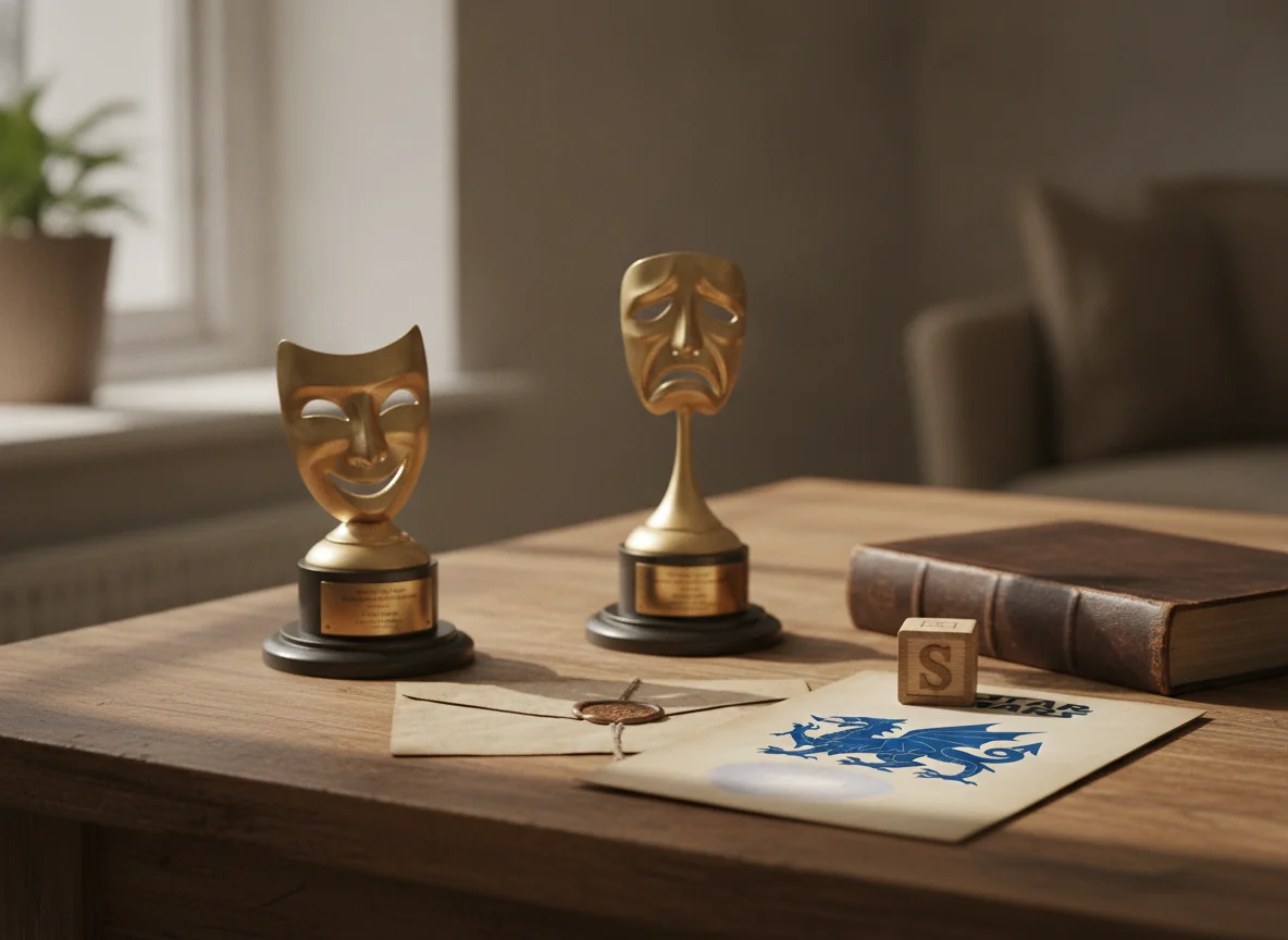 AI-generated conceptual illustration for the lesson: Matthew Rhys Wins Two Emmys, Makes History